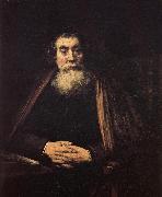 REMBRANDT Harmenszoon van Rijn Portrait of an Old Man Spain oil painting artist